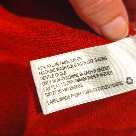 Vintage Pure Energy Cardigan XL Rust Color - Picture 7 of 8